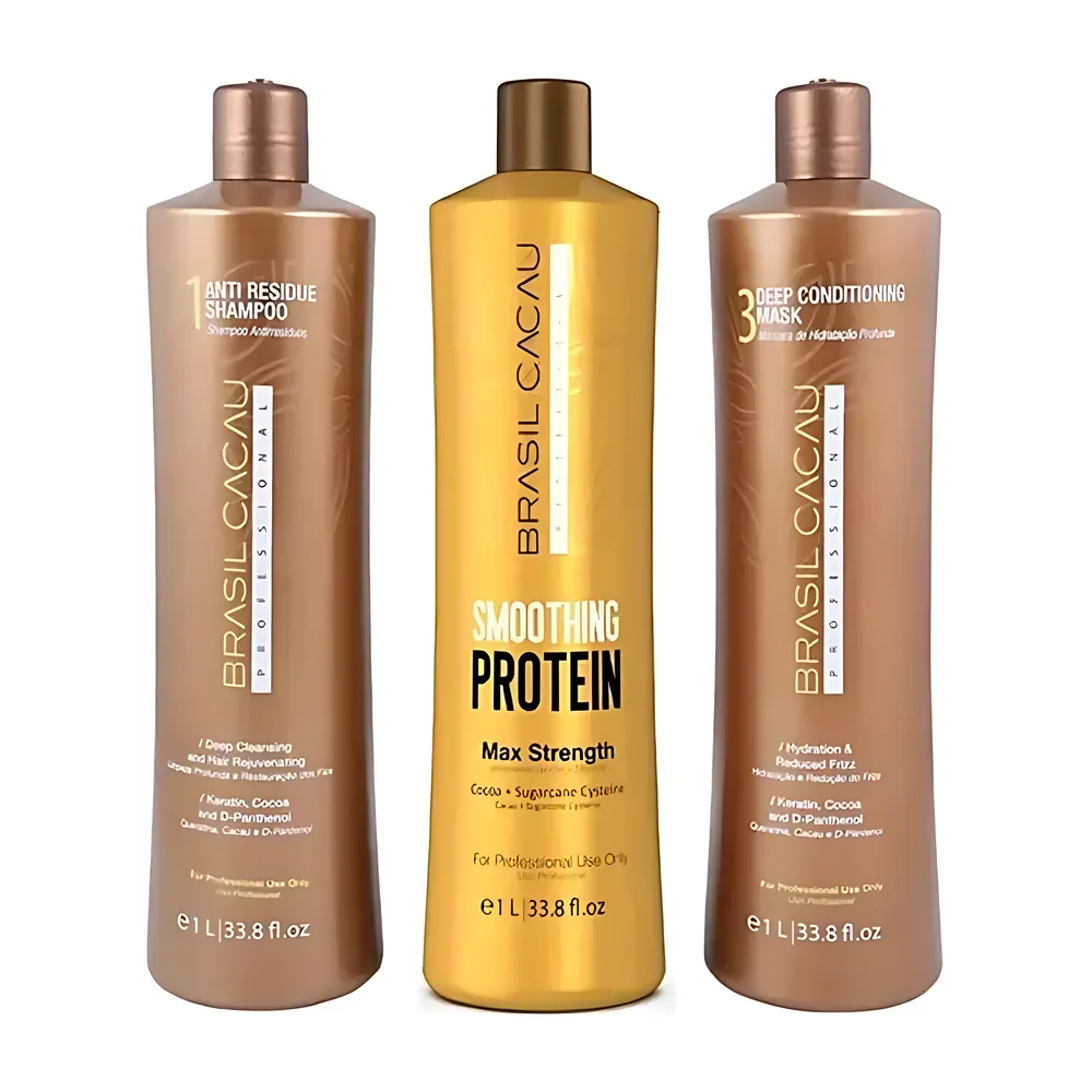 Cadiveu Brasil Cacau traitement protéiné kit 3 x 1000 ml, packshot Brasil Cacau
