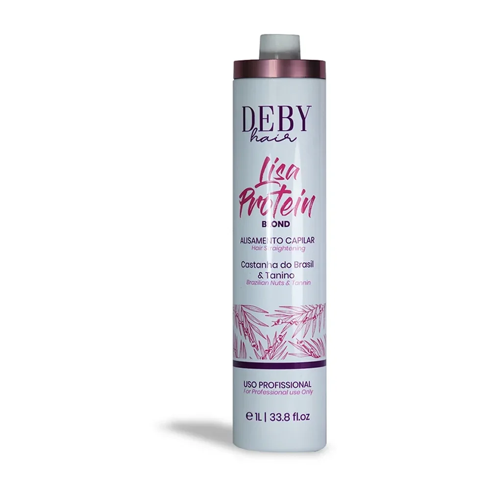 Deby Hair Lisa Protein Blond lissage 1 L, packshot Deby Hair