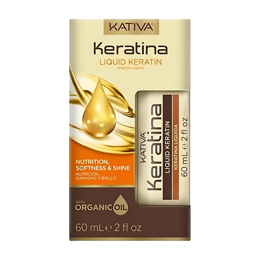 Soin pour cheveux Kativa Keratina huile kératine liquide, packshot Kativa